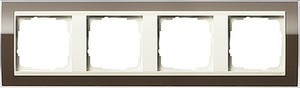 Рамка четырехкратная, центральные вставки ― GIRA shop